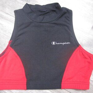 Champion Black and Red Sports Bra